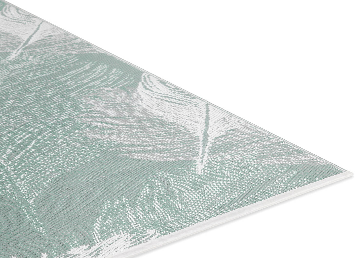 Tapis ext. plumes Bali - minéral