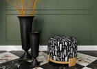 Grande urne en aluminium Aly Velji