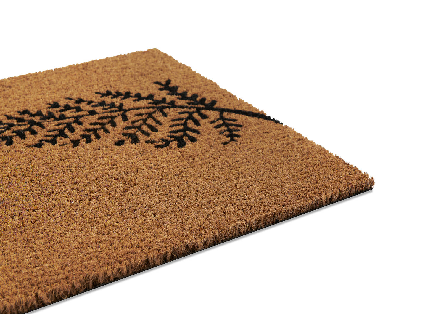 Fern Leaf Doormat Natural