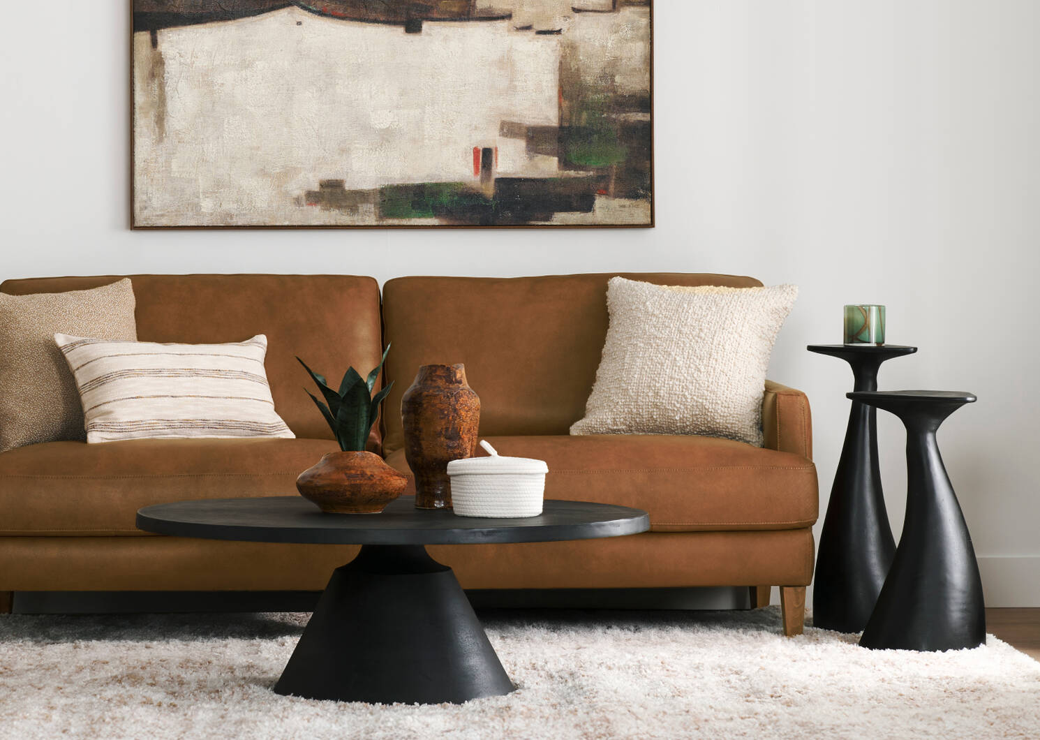Higgins Accent Table Short -Bronze