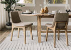 Isaac Rug 94x134 Ivory/Grey