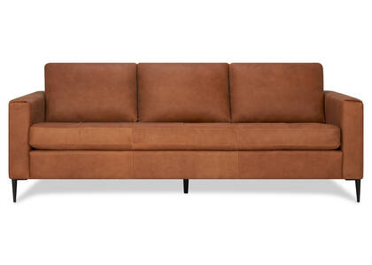 Lucca Leather Sofa -Attica Cinnamon