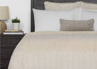 Starlet Faux Fur Bedspread Oyster