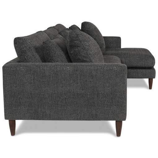 Nixon Sofa Chaise Giovanna Pewter Rcf