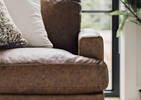 Savoy Leather Sofa -Piper Rye
