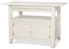 Cantina Ext Counter Table -Prairie White