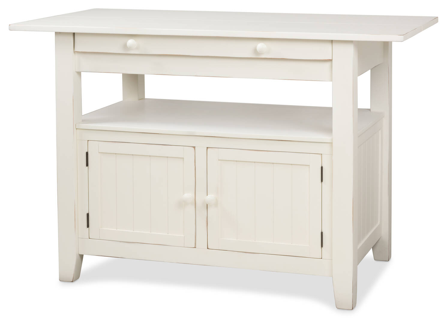 Cantina Ext Counter Table -Prairie White