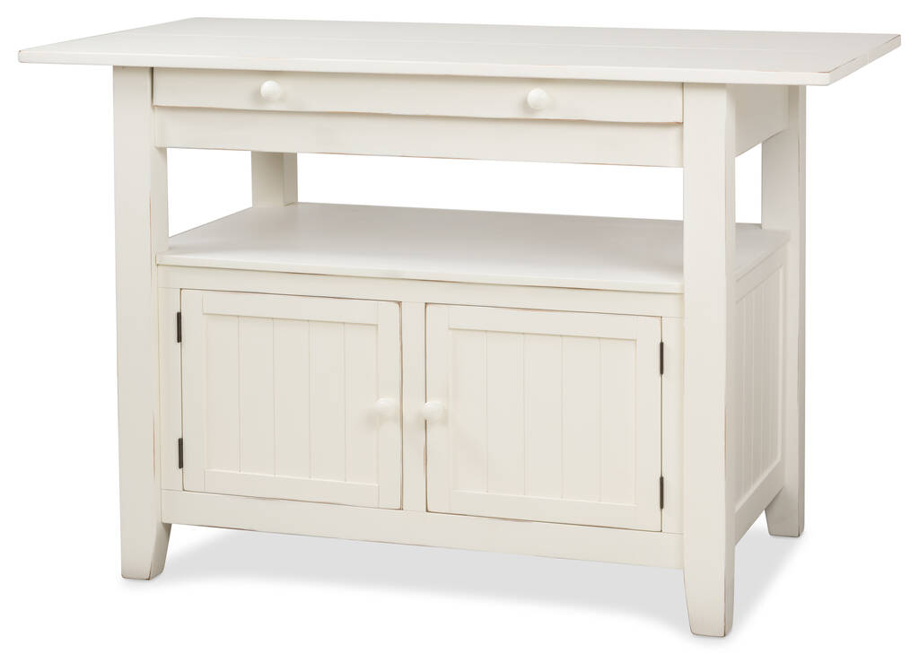 Cantina Ext Counter Table -Prairie White