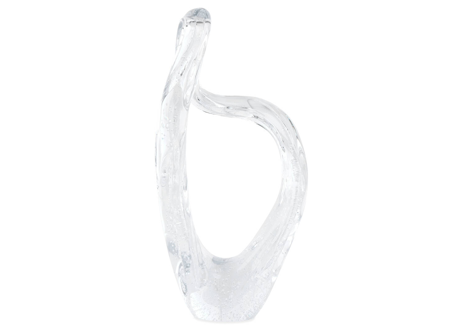 Grande d&eacute;co Flow transparente