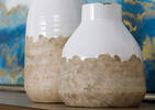Vanna Vase Large Milk/Natural