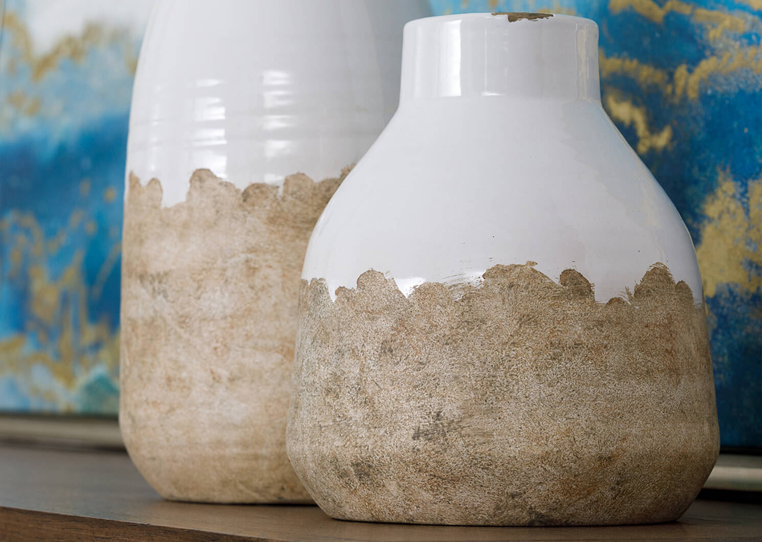 Vanna Vase Large Milk/Natural
