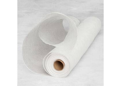 Kringle Metallic Tulle White Iridesce