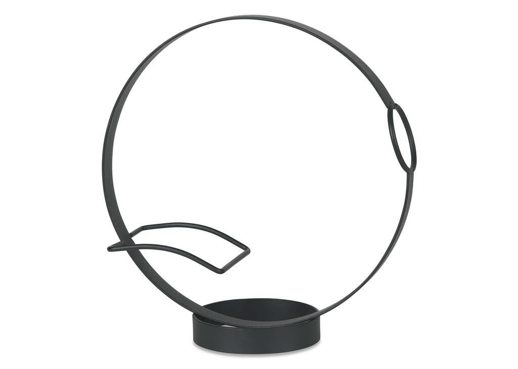 Porte-bouteille de vin Novato noir