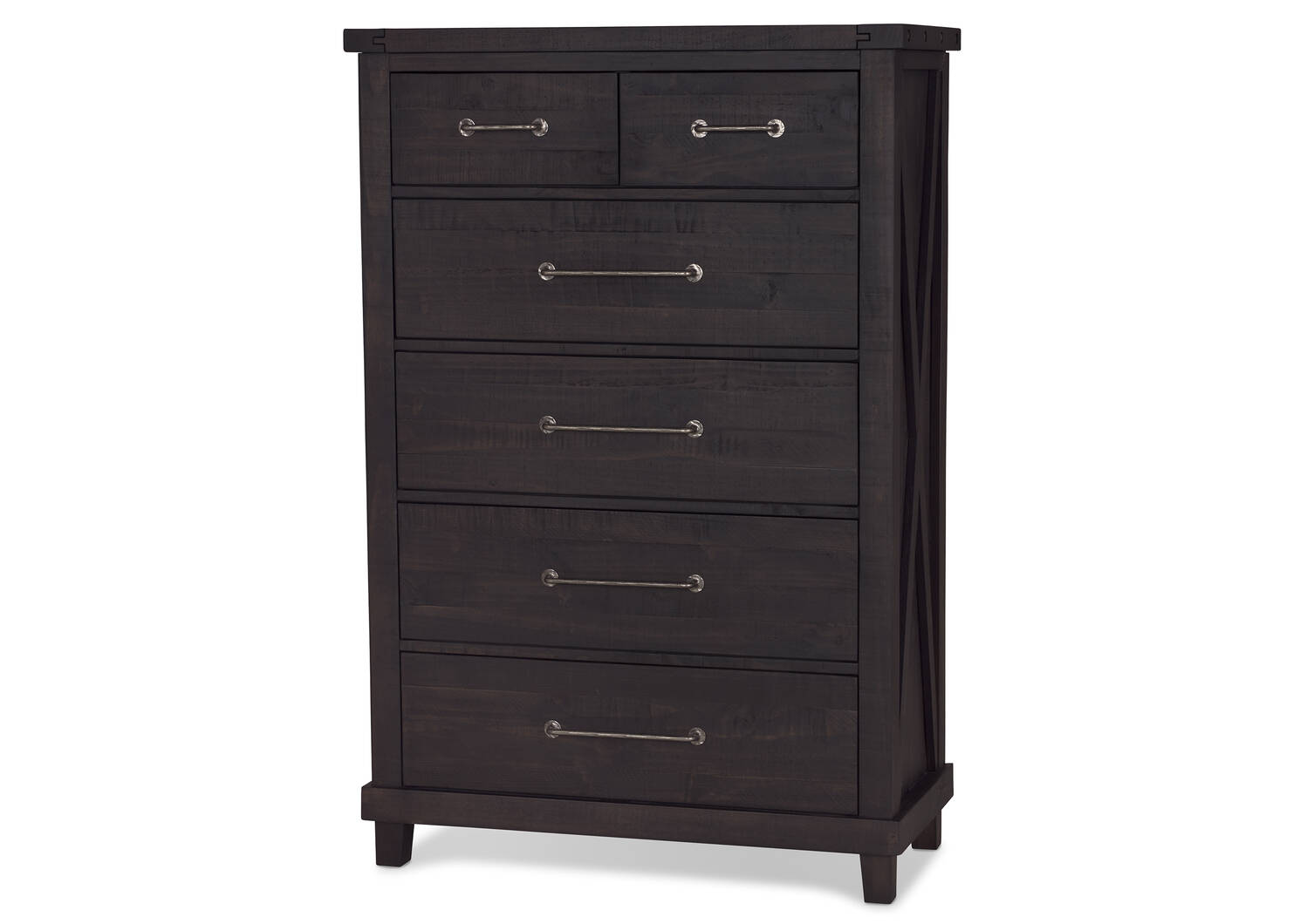 Commode 6 tiroirs Ironside -café