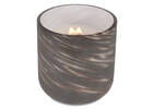 Bougie soja en pot Rowie noire