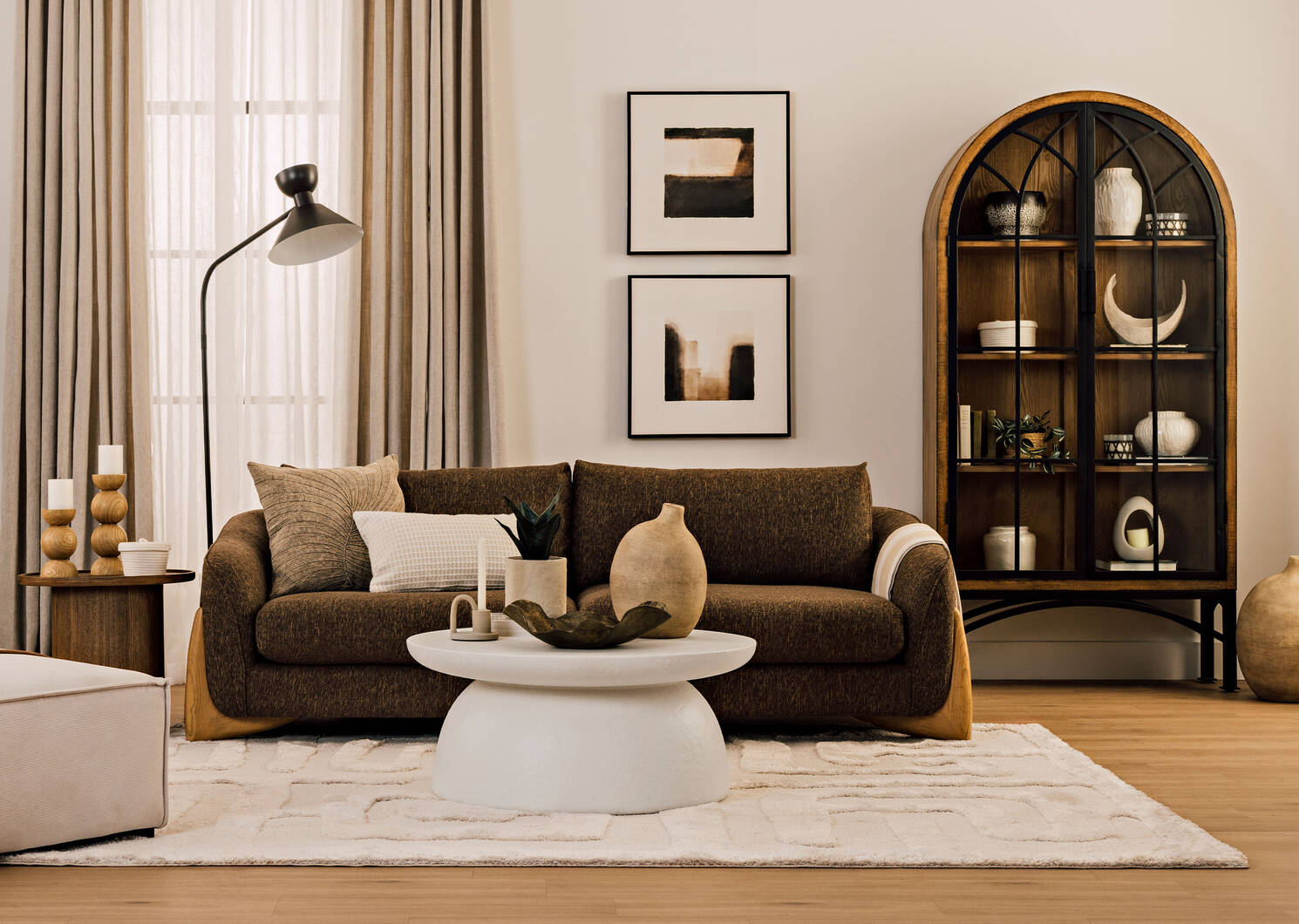 Dedalo Rug 94x133 Ivory