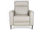 Pearson Leather Recliner -Ashby Dove