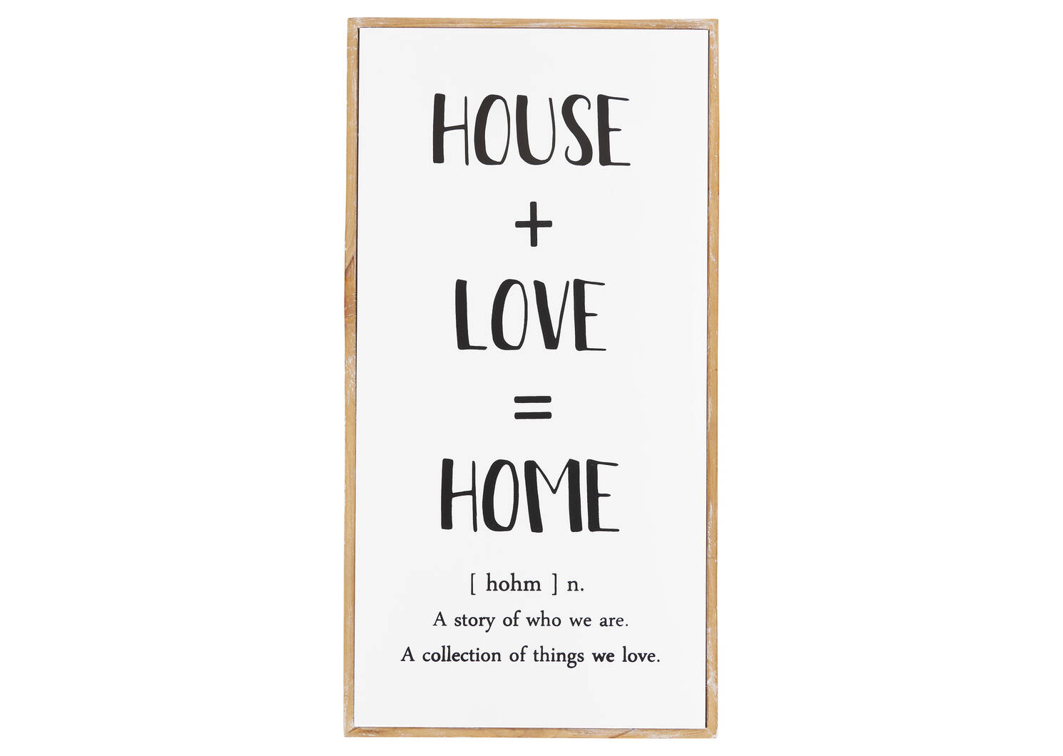 House & Love Wall Plaque Urban Barn