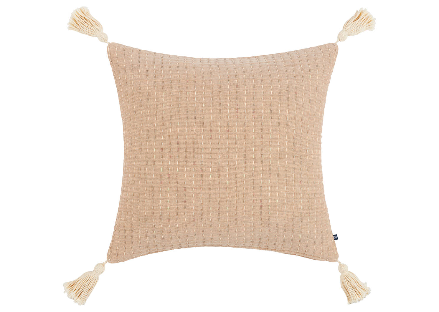 Lipa Cotton Pillow 20x20 Caramel