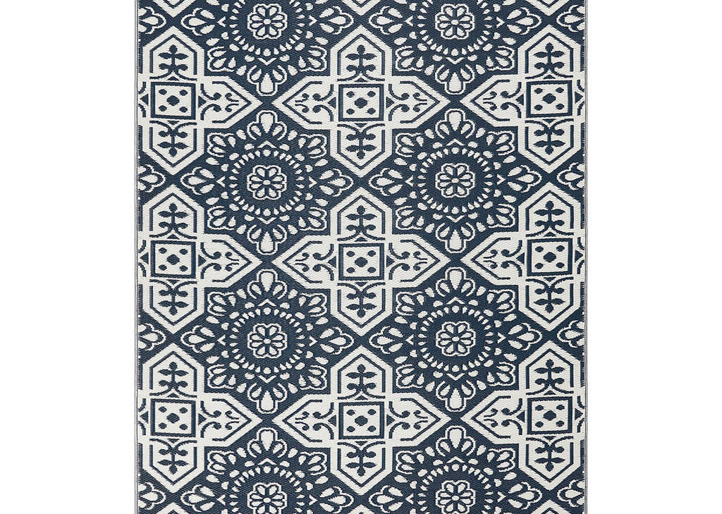 Bali Outdoor Rug 72x108 Tile Atlantic