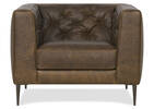 Marcello Leather Armchair -Waco Tobacco