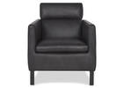 Camilo Leather Armchair -Vista Shadow