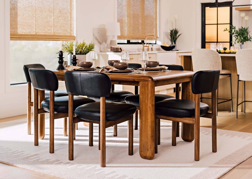 Sevrin Dining Table (62") -Maude Toffee