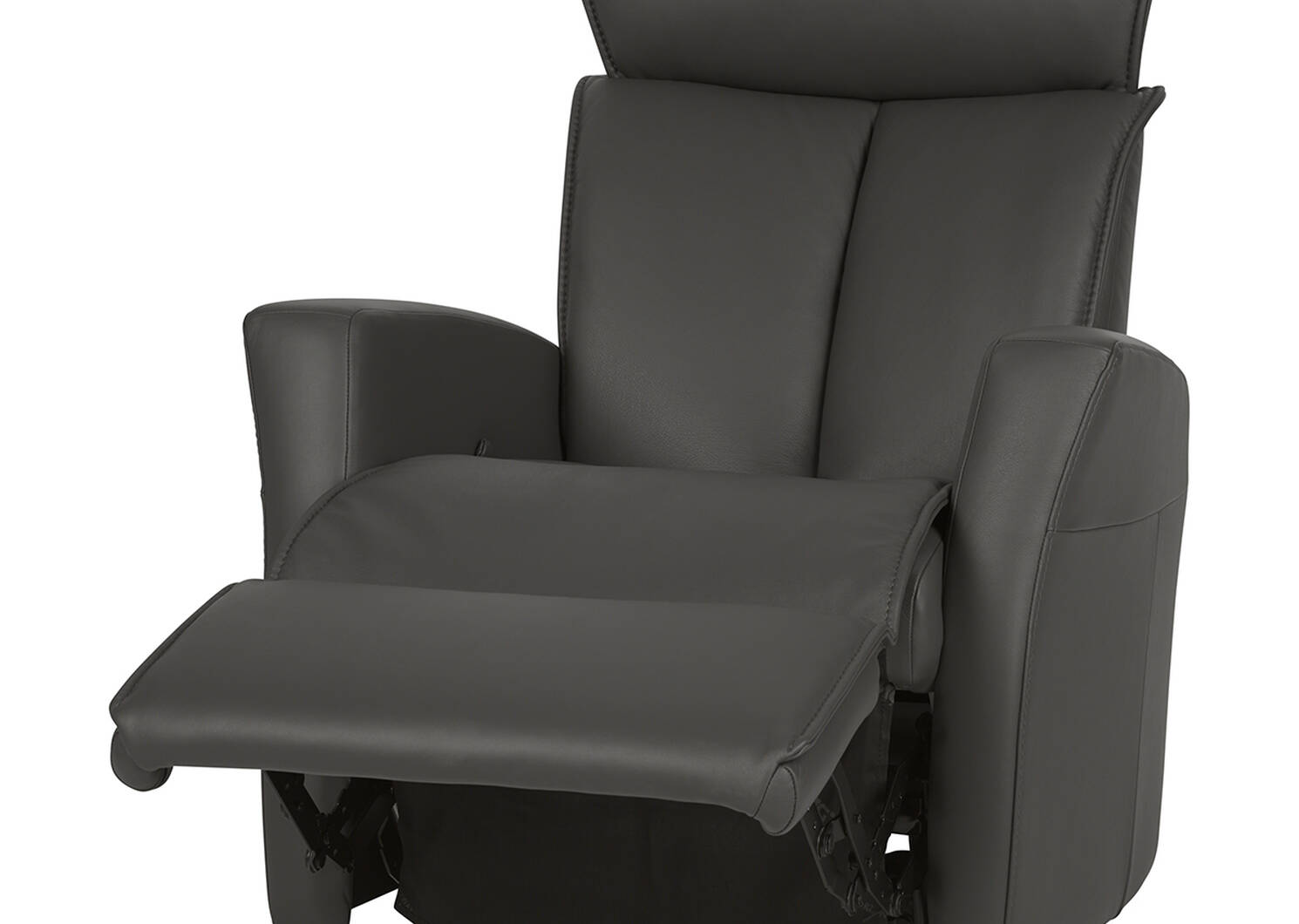 Hendrick Leather Recliner -Tre Graphite