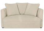 Ensemble fauteuil et repose-pieds Alma -Cali taupe