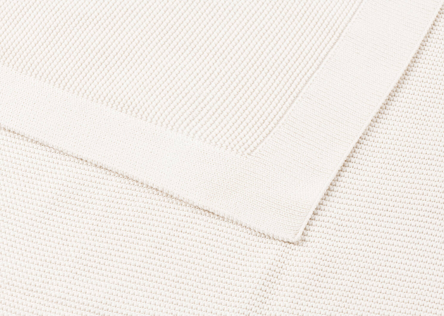 Ashby Cotton Throw Ivory