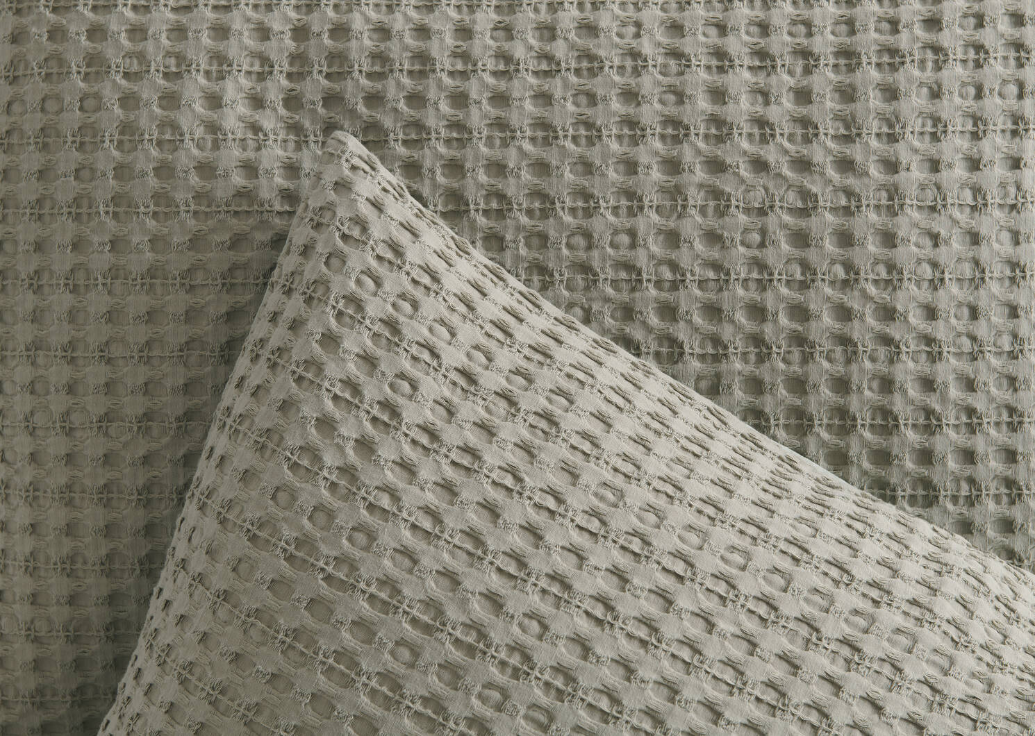 Carlin Cotton Duvet Set King Sage