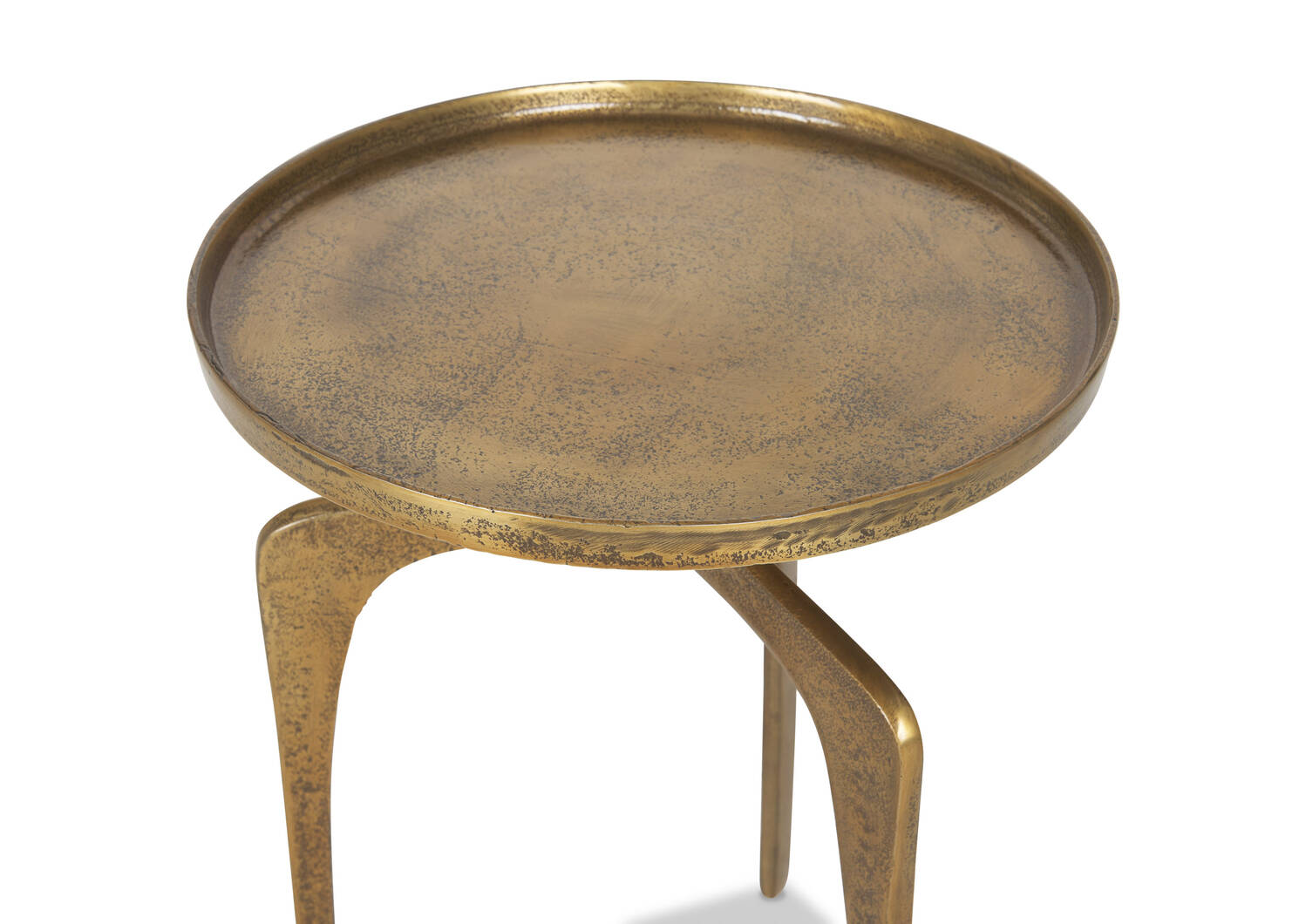 Saylish Accent Table 21" -Brass