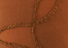 Adeline Cotton Pillow 20x20 Rust