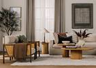 Harlow Armchair -Rale Oatmeal