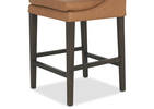 Maurizio Lthr Counter Stool -Torino Clay