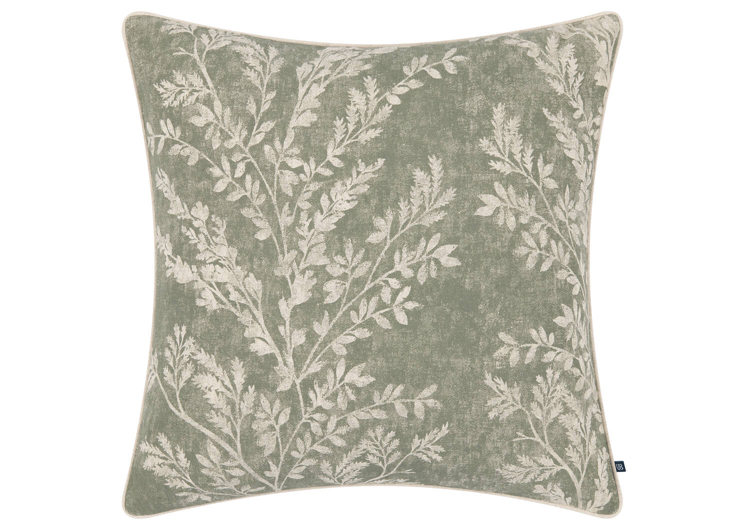 Lydia Cotton Pillow 20x20 Sage/Sand