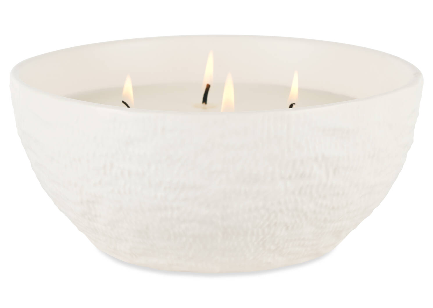 Carara Candle Beach Bonfire 3-Wick White