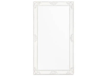 Presley Floor Mirror Antique White