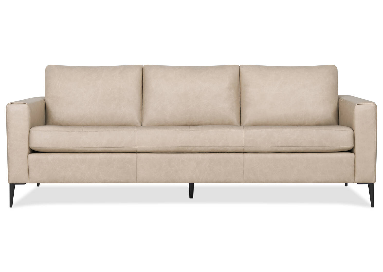 Lucca Custom Leather Sofa