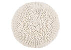 Pouf Roper ivoire