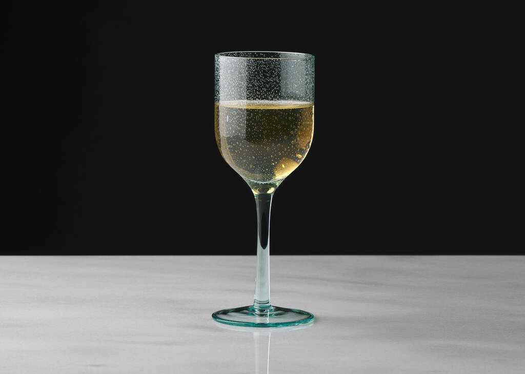 Luisa Wine Glass Green