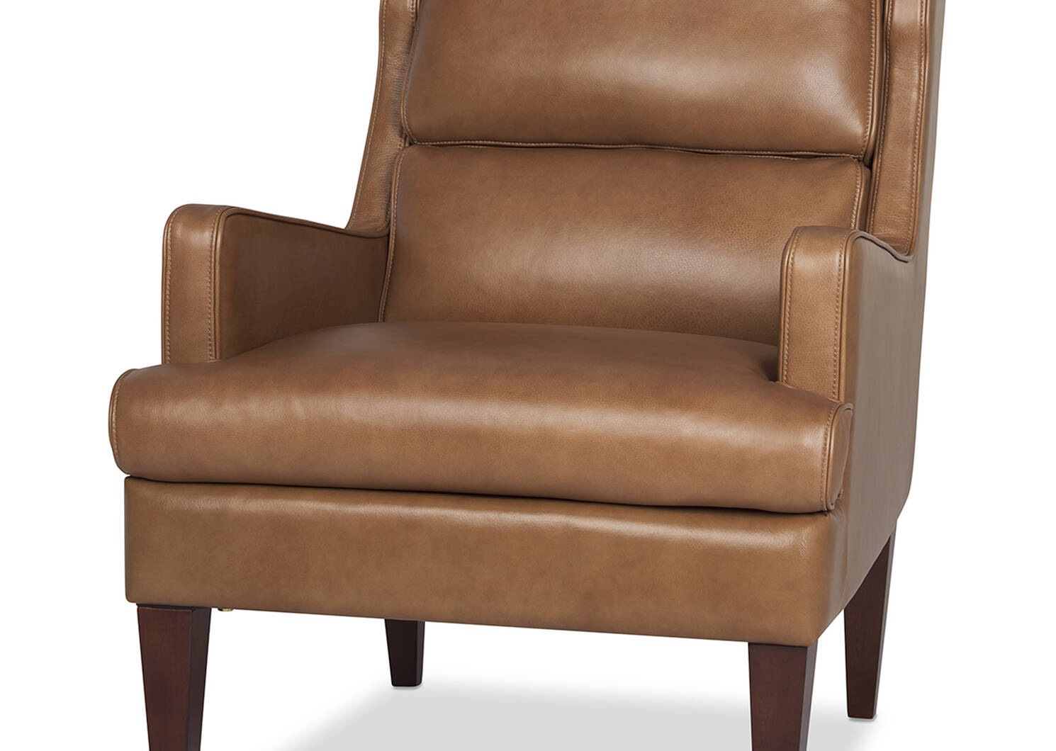 Idris Leather Armchair -Mira Rum