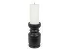 Petit porte-bougie Mariel noir