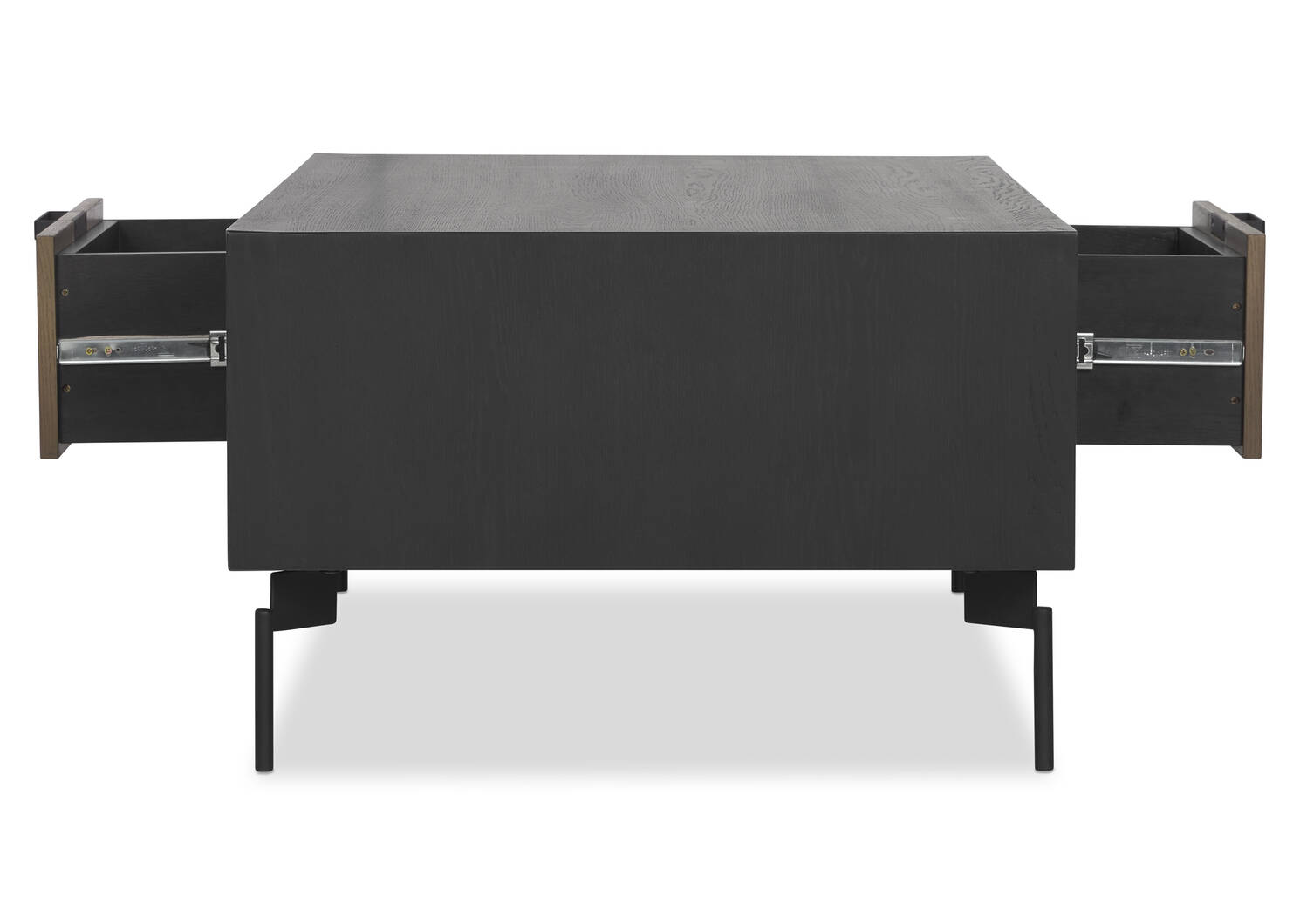 Table basse Melville -Raven terre ombre