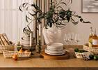 Pym 16 piece Dish Set Sand