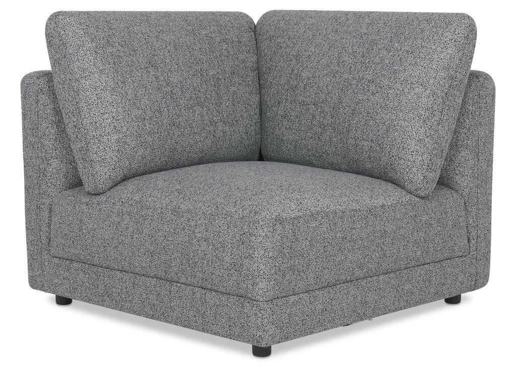 Mila Corner Chair Module -Sela Iron