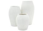 Gianna Vases -White