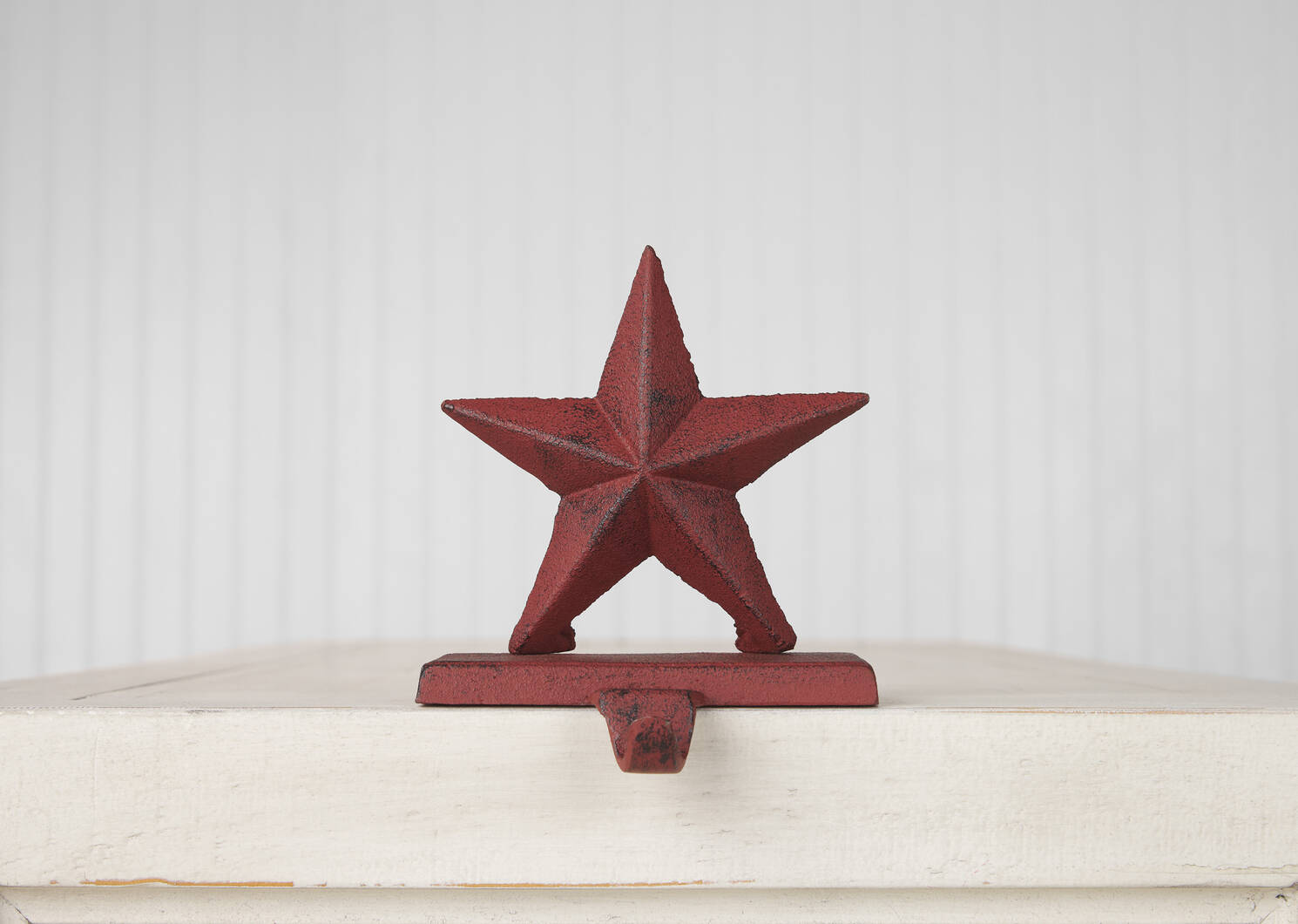 Twinkle Star Stocking Holder Red