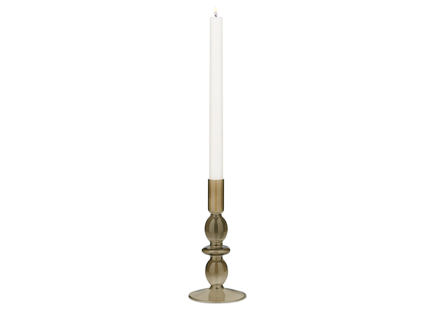 Bobbi Candle Holder Medium Brown
