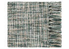 Betina Throw White/Blue/Pond